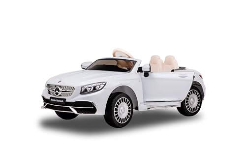 ET TOYS Race N' Ride - Mercedes Maybach S650 Cabriolet - White von ET TOYS