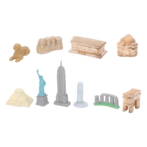ETAINGYEUN Miniatur berühmte Gebäude setzen lebensechte alte Gebäudefiguren für Parteien Bildung ETAINGYEUN Miniatur berühmte Gebäude setzen lebensechte alte Gebäudefiguren für Parteien Bildung von ETAINGYEUN