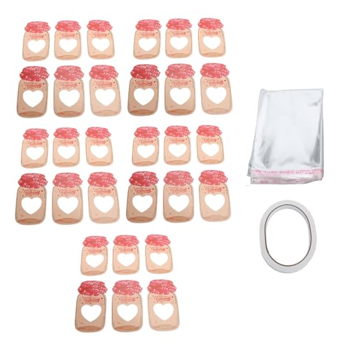 ETAINGYEUN Valentinstagskarten einige Leute Jar e einzigartige Kartendesign Klassenzimmer Party Gefälligkeiten (Stil c) von ETAINGYEUN