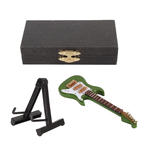 Grüne Miniatur -E -Gitarren -Typ ideal dekorative Gegenstand Musikbegeisterte Desktop Showcase Basswood Material Grüne Miniatur -E -Gitarren -Typ ideal dekorative Gegenstand Musikbegeisterte Desktop Showcase Basswood Material von ETAINGYEUN