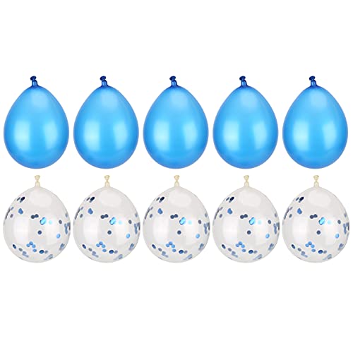 Paillettenballon Elegante Urlaubsation Set Blue Wedding Ballon Kit Kit von ETAINGYEUN