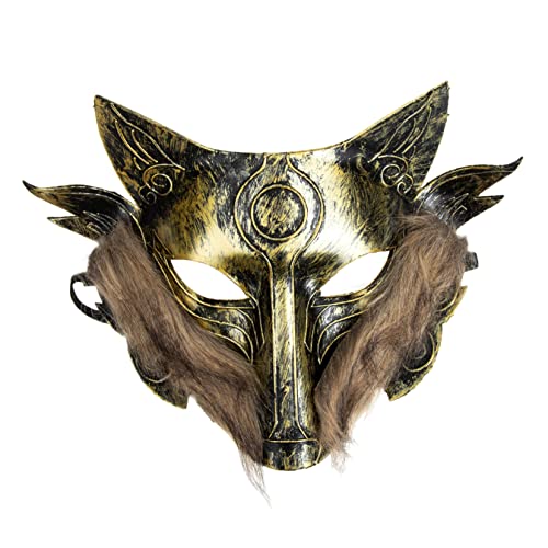 2 Stück pelzige Wolfsmaske, Halloween-Kostümideen, Halloween-Kostümideen, gruselige Wolfsmaske, Wolfspelzmaske, Halloween-Maske, Halloween-Kostüme for Erwachsene, Halloween-Cosplay-Masken, Maske/368 2 Stück pelzige Wolfsmaske, Halloween-Kostümideen, Halloween-Kostümideen, gruselige Wolfsmaske, Wolfspelzmaske, Halloween-Maske, Halloween-Kostüme for Erwachsene, Halloween-Cosplay-Masken, Maske/368 von ETANULPEX