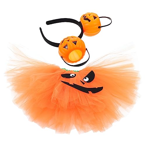 ETANULPEX 1 Set Halloween-Kostüm for orangefarbene Mesh-Stirnbänder for Neugeborene, Kostüm, Kunststoffrock/477 ETANULPEX 1 Set Halloween-Kostüm for orangefarbene Mesh-Stirnbänder for Neugeborene, Kostüm, Kunststoffrock/477 von ETANULPEX