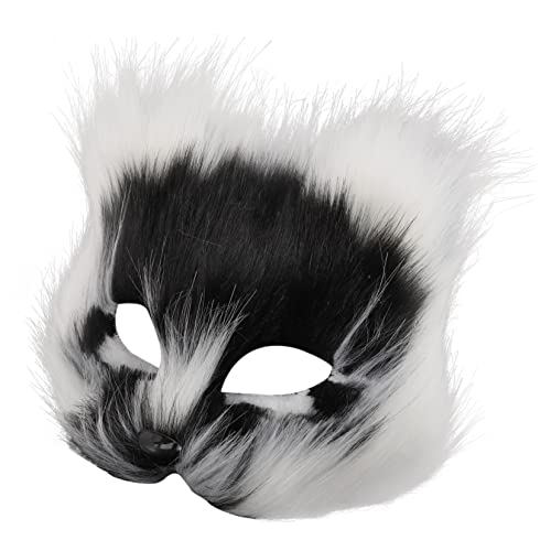 ETANULPEX Fuchsmaske, Flauschige und pelzige Halbmaske for Halloween-Partys for Cosplay/6165 ETANULPEX Fuchsmaske, Flauschige und pelzige Halbmaske for Halloween-Partys for Cosplay/6165 von ETANULPEX