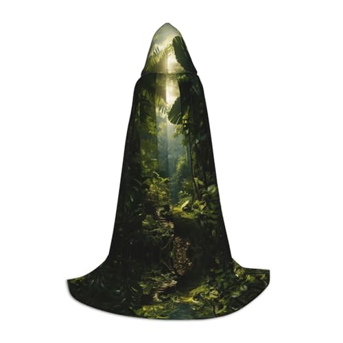ETASUIOL Umhang mit Kapuze für Halloween, Zauberer, Vampir, Sensenmann, Renaissance-Stil, Ananasgrün ETASUIOL Umhang mit Kapuze für Halloween, Zauberer, Vampir, Sensenmann, Renaissance-Stil, Ananasgrün von ETASUIOL