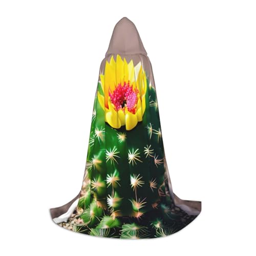 ETASUIOL Umhang mit blühendem Kaktusaufdruck für Halloween, Zauberer, Vampir, Sensenmann-Kostüme, Renaissance-Stil ETASUIOL Umhang mit blühendem Kaktusaufdruck für Halloween, Zauberer, Vampir, Sensenmann-Kostüme, Renaissance-Stil von ETASUIOL