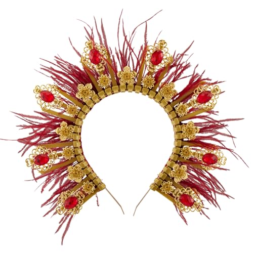 ETAWDE Haarreif für Karneval, Party, Heilige Kronen, Stirnband, Frauen-Make-up, Haarband, Halloween, Fotografieren, Kopfschmuck ETAWDE Haarreif für Karneval, Party, Heilige Kronen, Stirnband, Frauen-Make-up, Haarband, Halloween, Fotografieren, Kopfschmuck von ETAWDE