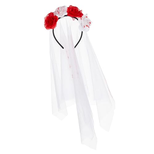 ETAWDE Halloween-Party-Haarband, Totenkopf-Blumen-Haarband, Cosplay-Kostüm, Kopfschmuck, Familientreffen, Themenparty, Requisiten, Kopfbedeckung ETAWDE Halloween-Party-Haarband, Totenkopf-Blumen-Haarband, Cosplay-Kostüm, Kopfschmuck, Familientreffen, Themenparty, Requisiten, Kopfbedeckung von ETAWDE