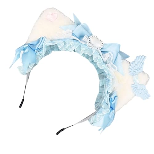 ETAWDE Kätzchen-Stirnbänder, Cosplay, Schleifen, Flügel, Katzen, Ohren, Haarbänder, Kopfbedeckung, Make-up, Waschen, Gesicht, Haarbänder, Geburtstagsparty ETAWDE Kätzchen-Stirnbänder, Cosplay, Schleifen, Flügel, Katzen, Ohren, Haarbänder, Kopfbedeckung, Make-up, Waschen, Gesicht, Haarbänder, Geburtstagsparty von ETAWDE