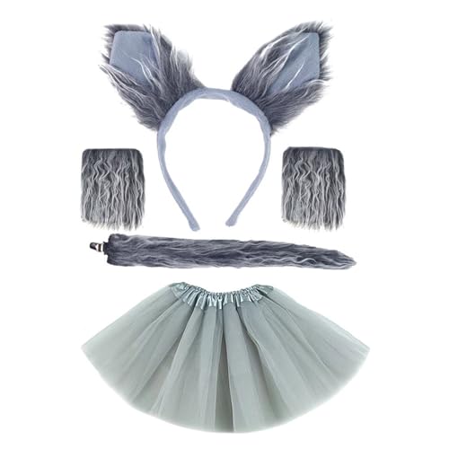 ETAWDE Rollenspiel Party Kostüm Dekorationen Requisiten für Kinder Tiere Ohr Stirnbänder Kollektion Haarband Kopfbedeckung Schwanz ETAWDE Rollenspiel Party Kostüm Dekorationen Requisiten für Kinder Tiere Ohr Stirnbänder Kollektion Haarband Kopfbedeckung Schwanz von ETAWDE