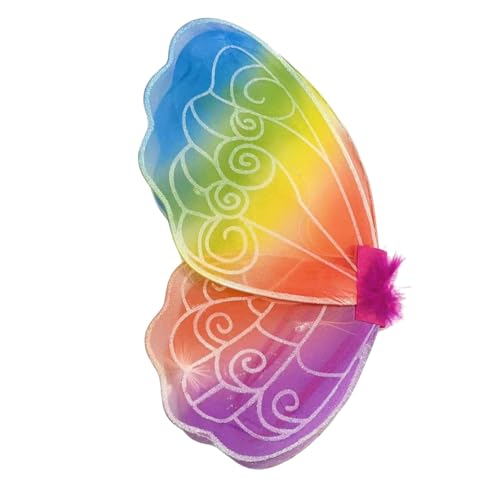 ETAWDE Schmetterlings-Flügel-Kostüm für Mädchen, Halloween, Verkleidung für Mädchen, Geburtstag, Weihnachten, Maskeraden, Cosplay-Party ETAWDE Schmetterlings-Flügel-Kostüm für Mädchen, Halloween, Verkleidung für Mädchen, Geburtstag, Weihnachten, Maskeraden, Cosplay-Party von ETAWDE