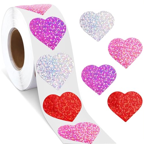 Herz Aufkleber Etiketten Deko Aufkleber Valentinstag Aufkleber Selbstklebend Etikett Aufkleber Aufkleber für Umschläge von ETAWDE