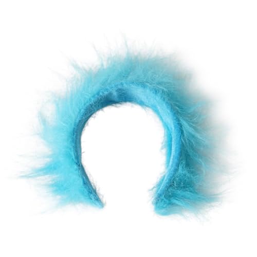 Plüsch-Stirnband mit breiter Krempe, Halloween-Kostüm-Zubehör für Kinder, Erwachsene, Halloween, Verkleidung, Cosplay, Event Plüsch-Stirnband mit breiter Krempe, Halloween-Kostüm-Zubehör für Kinder, Erwachsene, Halloween, Verkleidung, Cosplay, Event von ETAWDE