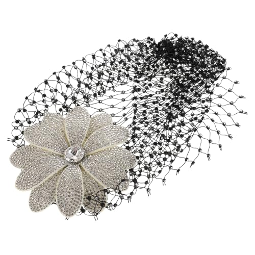 ETHZZLE Haarschmuck Damen Vintage Netzhaube mit Funkelnden Strasssteinen Verstellbar Komfortabel für Hochzeiten Partys und Festliche Anlässe ETHZZLE Haarschmuck Damen Vintage Netzhaube mit Funkelnden Strasssteinen Verstellbar Komfortabel für Hochzeiten Partys und Festliche Anlässe von ETHZZLE