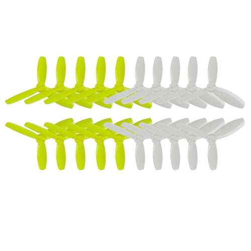 ETLIN 10 Paar 3045 3050 3 Klinge Propeller CW CCW 3 Zoll Propeller for 1306-1806 Motor FPV Racing Drone Quadcopter Ersatzteile RC Teile (Size : 3045) von ETLIN