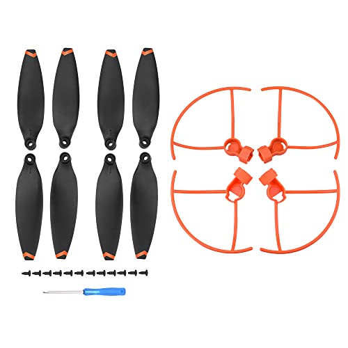 ETLIN Propellerschutz for FI-MI X8 Mini Propellerschutz Leichte Flügelventilatoren Ersatzteilzubehör (Color : Orange Set) von ETLIN