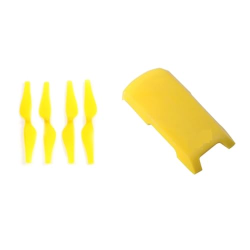 ETLIN for D~JI Tello Drone körper gehäuse Propeller Blatt Schutz Drone Reparatur Teile (Size : P B Yellow) von ETLIN