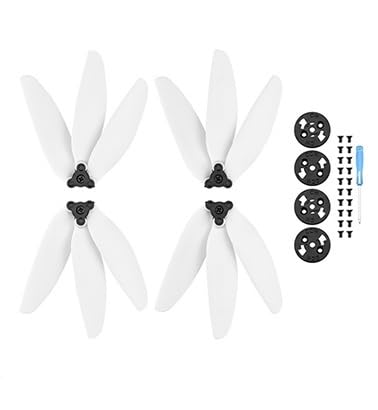 ETLIN for DJI Mavic Mini/Mini 2 Dreiblatt-Propeller-Drohnenzubehör (Color : White) von ETLIN