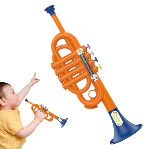 ETUCYNG 32x10. 2x9. 9 cm Kinder Trompete Plastik Spielzeugtrompete Trompeten Spielzeug Trompeteninstrumente Simuliert Kindermusikinstrumente Kleine Trompete Für Junge Mädchen ETUCYNG 32x10. 2x9. 9 cm Kinder Trompete Plastik Spielzeugtrompete Trompeten Spielzeug Trompeteninstrumente Simuliert Kindermusikinstrumente Kleine Trompete Für Junge Mädchen von ETUCYNG