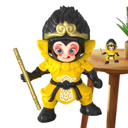 ETUCYNG Affenpuppe Spielzeug, Gesichtswechsel Dekoration, Lustiges Affenmodell Deko Für Schreibtisch Und Bücherregal ETUCYNG Affenpuppe Spielzeug, Gesichtswechsel Dekoration, Lustiges Affenmodell Deko Für Schreibtisch Und Bücherregal von ETUCYNG