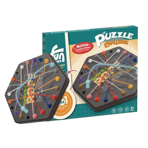 ETUCYNG Brainy Knots Knobelspiel - Seil Entwirr Puzzle Brettspiel Spielzeug | Pädagogisch Wertvolles Lernspielzeug Für Familie Erwachsene Jugendliche Kinder ETUCYNG Brainy Knots Knobelspiel - Seil Entwirr Puzzle Brettspiel Spielzeug | Pädagogisch Wertvolles Lernspielzeug Für Familie Erwachsene Jugendliche Kinder von ETUCYNG