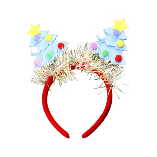 ETUCYNG Haarreifen für Partygeschenke – Weihnachtsbaum-Haarband für Cosplay, Weihnachtsfeierzubehör für Firmenveranstaltungen, Schulspiele, Urlaubsparty von ETUCYNG