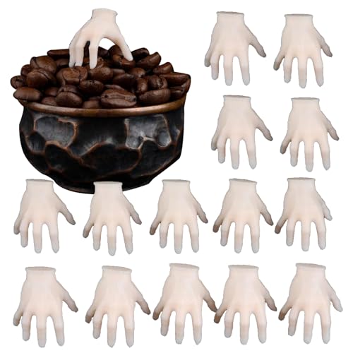 ETUCYNG Halloween Gruselige Mini Hände,Falsche Menschliche Skelett Hände Für Halloween Zombie Party Terror Gruselige Requisiten - 15 Stücke Horror Miniaturfigur Für Tischdisplay Indoor Spukhaus ETUCYNG Halloween Gruselige Mini Hände,Falsche Menschliche Skelett Hände Für Halloween Zombie Party Terror Gruselige Requisiten - 15 Stücke Horror Miniaturfigur Für Tischdisplay Indoor Spukhaus von ETUCYNG