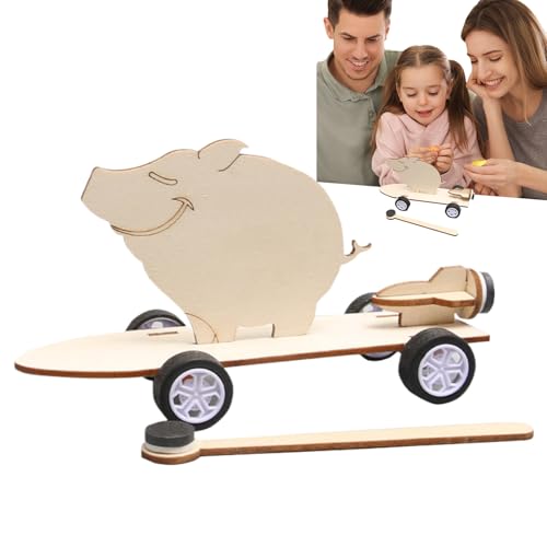 ETUCYNG Holzmodell -Kit, Kinder Holzbearbeitung | Hölzerne Kinder magnetisch Autotospass Montage Modell handgefertigt | Kids Science Experiment Spielzeug, Home Desk Dekoration, für Klassenzimmer ETUCYNG Holzmodell -Kit, Kinder Holzbearbeitung | Hölzerne Kinder magnetisch Autotospass Montage Modell handgefertigt | Kids Science Experiment Spielzeug, Home Desk Dekoration, für Klassenzimmer von ETUCYNG