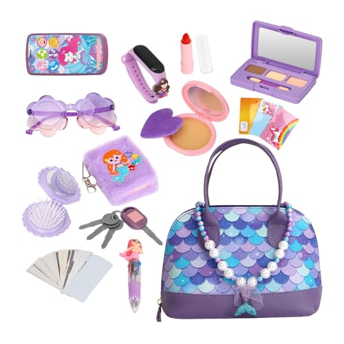 ETUCYNG Spielzeug Handtasche | Schmink Set Kinder | Interaktives Spielset Sensorik Spiel für Party Familie Outdoor Geburtstag Zuhause Schule Festival Spielzimmer Reise Mädchen 3-6 Jahre ETUCYNG Spielzeug Handtasche | Schmink Set Kinder | Interaktives Spielset Sensorik Spiel für Party Familie Outdoor Geburtstag Zuhause Schule Festival Spielzimmer Reise Mädchen 3-6 Jahre von ETUCYNG