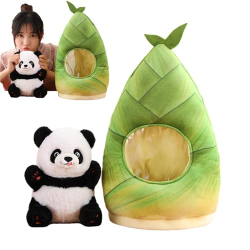 ETUCYNG Weiches Tierspielzeug, Plüsch -Rucksack für Kinder,Cartoon Plüsch Panda Toy - Weiche Tierpuppe, süße Kinder -Rucksack für Schlafzimmer, Wohnzimmer, Zuhause, Arbeit von ETUCYNG