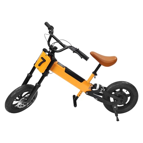 Kinder Laufrad Elektro Balance Bike mit 3 Einstellbare Geschwindigkeiten, Sitzhöhe Verstellbar 20-25cm Elektrisches Laufrad Tragkraft 70kg für Kinder ab 5 Jahren 120 * 75cm von EUAIIPull