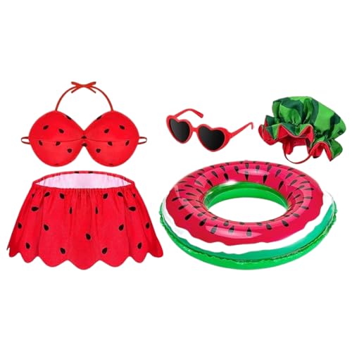 EUBEISAQI Hawaiianisches Tieroutfit für den Sommer, Hawaii-Statue, Kostüm mit Hut, Brille, elastische Rasendekoration, festliches Zubehör für Auffahrt, Hinterhof, Balkon, Outdoor-Pfad EUBEISAQI Hawaiianisches Tieroutfit für den Sommer, Hawaii-Statue, Kostüm mit Hut, Brille, elastische Rasendekoration, festliches Zubehör für Auffahrt, Hinterhof, Balkon, Outdoor-Pfad von EUBEISAQI
