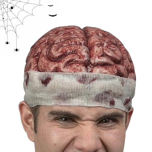 EUBEISAQI Hirn Mütze - Neuartige Gehirn Beanie Mützen | 3D Realistik Horror Design Fotostudio Requisite Accessoires Unisex Erwachsene Festival Cosplay Gruselhaus EUBEISAQI Hirn Mütze - Neuartige Gehirn Beanie Mützen | 3D Realistik Horror Design Fotostudio Requisite Accessoires Unisex Erwachsene Festival Cosplay Gruselhaus von EUBEISAQI