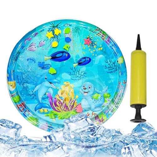 EUBEISAQI Wassersensorische Matte Katze | Wassergefüllte Katzenmatte | Aufblasbares Pad Kühlung mit Pumpe Verdickt Auslaufsicher für Hunde Haustier Zuhause Tiere EUBEISAQI Wassersensorische Matte Katze | Wassergefüllte Katzenmatte | Aufblasbares Pad Kühlung mit Pumpe Verdickt Auslaufsicher für Hunde Haustier Zuhause Tiere von EUBEISAQI