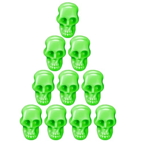 Halloween-Totenkopf-Köpfe, Halloween-Totenkopf-Miniaturen, Schreibtisch-Dekoration, Halloween-Skelett-Schädel, buntes Trickspielzeug für den Garten Halloween-Totenkopf-Köpfe, Halloween-Totenkopf-Miniaturen, Schreibtisch-Dekoration, Halloween-Skelett-Schädel, buntes Trickspielzeug für den Garten von EUBEISAQI
