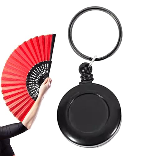 Zauberrequisite - Rotierender Handfächer Finger Schnalle Zauber Utensil | Tänzer Choreographie Gadget Einklappbares Zubehör Für Bühnenauftritt Zauberrequisite - Rotierender Handfächer Finger Schnalle Zauber Utensil | Tänzer Choreographie Gadget Einklappbares Zubehör Für Bühnenauftritt von EUBEISAQI