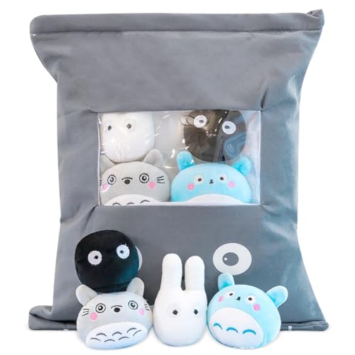 EUBSWA Plüsch Kissen mit 8 Toto, Abnehmbare Toto Plüsch Spielzeug, Niedliche Dekoration Geschenke für Jugen, Mädchen, Kinder EUBSWA Plüsch Kissen mit 8 Toto, Abnehmbare Toto Plüsch Spielzeug, Niedliche Dekoration Geschenke für Jugen, Mädchen, Kinder von EUBSWA