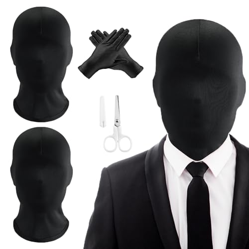 EUDSRODEMY 2 Stück Schwarze Halloween Masken, Mit Schwarze Handschuhe Und Schere, Halloween Maske, Schwarze Maske, Halloween Mask, Für Halloween Karneval Party Cosplay Kostüm Accessoire EUDSRODEMY 2 Stück Schwarze Halloween Masken, Mit Schwarze Handschuhe Und Schere, Halloween Maske, Schwarze Maske, Halloween Mask, Für Halloween Karneval Party Cosplay Kostüm Accessoire von EUDSRODEMY