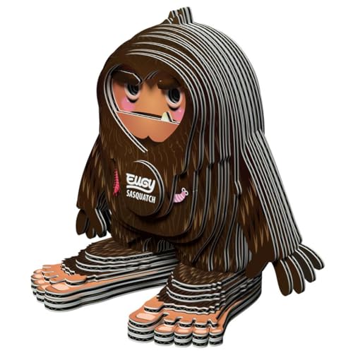 EUGY Sasquatch 3D-Puzzle – 31-teiliges umweltfreundliches Lernspielzeug-Puzzle für Jungen, Mädchen und Kinder ab 6 Jahren von EUGY