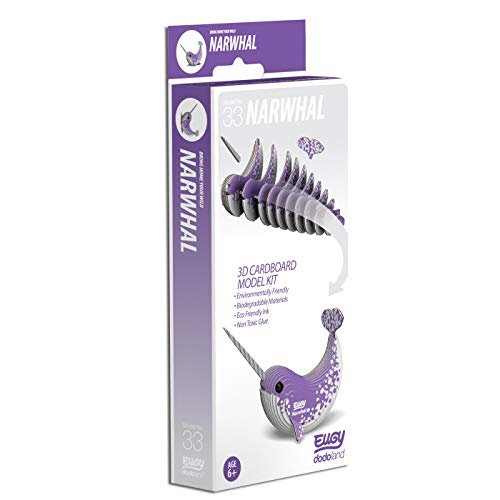 EUGY 3D Narwal Modell Bastelset von EUGY