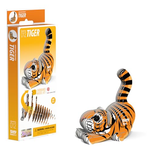 EUGY 3D Tiger Modell:, Bastelset von EUGY