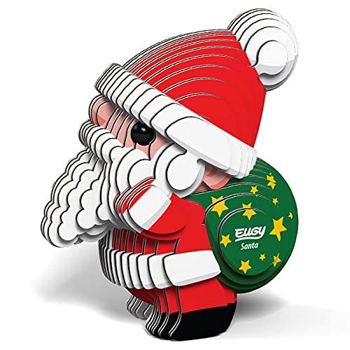 EUGY 650055 Weihnachtsmann, 3D Tier-Puzzle für Kinder und Erwachsene zum Zusammenbauen, DIY Tierfigur, Bastelset ab 6 Jahren EUGY 650055 Weihnachtsmann, 3D Tier-Puzzle für Kinder und Erwachsene zum Zusammenbauen, DIY Tierfigur, Bastelset ab 6 Jahren von EUGY