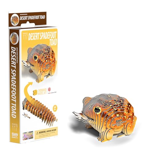 EUGY Desert Spadefoot Toad 3D-Modell-Bastelset von EUGY