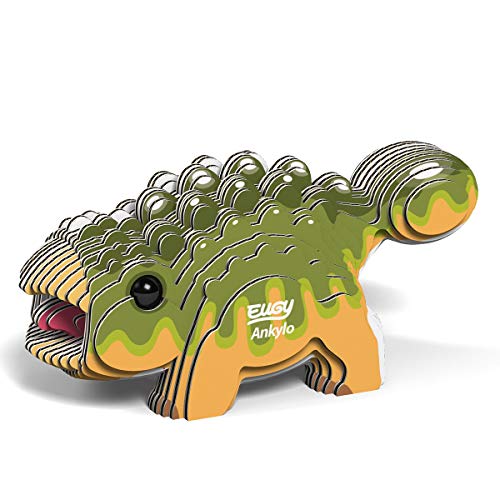 EUGY 061 Ankylosaurus, umweltfreundlich, 3D-Puzzle, Dinosaurier von EUGY