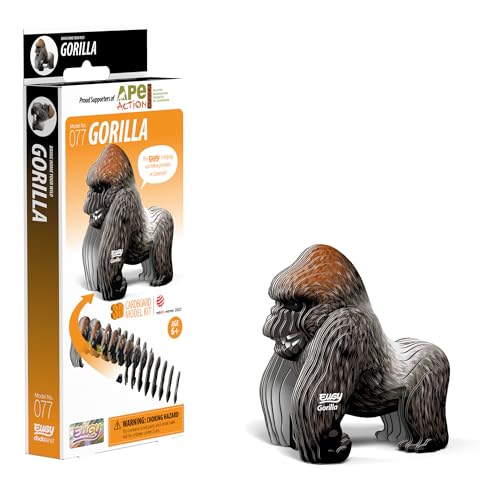 EUGY Gorilla Model 3D Bastelset von EUGY