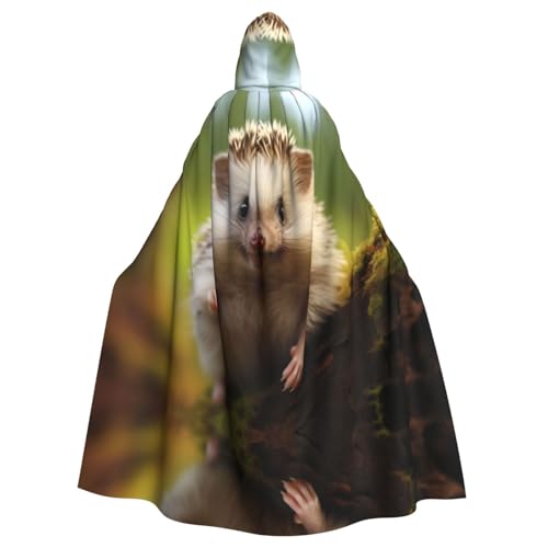 EUIYCBA Dabbian kleiner Igel-Kapuzenumhang mit Kapuze – Herren-Bademantel mit Kapuze, Cosplay-Kostüm, Schwarz EUIYCBA Dabbian kleiner Igel-Kapuzenumhang mit Kapuze – Herren-Bademantel mit Kapuze, Cosplay-Kostüm, Schwarz von EUIYCBA