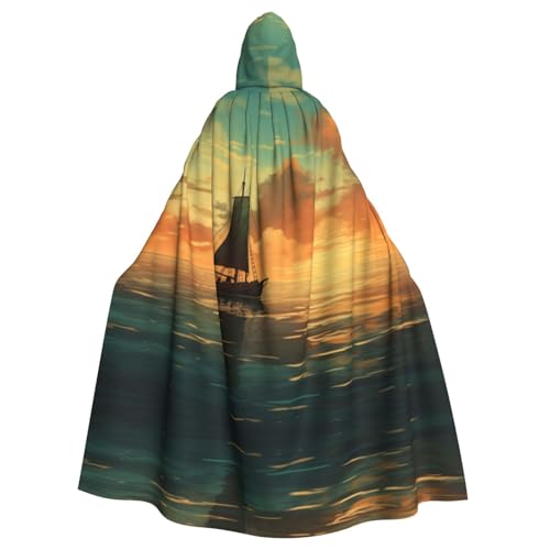 EUIYCBA Driving Hooded Cloak with Hood - Men Hooded Robe Cloak Cosplay Costume Black EUIYCBA Driving Hooded Cloak with Hood - Men Hooded Robe Cloak Cosplay Costume Black von EUIYCBA