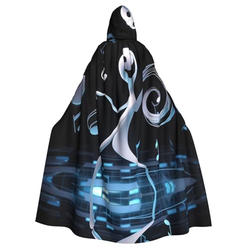 EUIYCBA Jumping Byte Notes Kapuzenumhang mit Kapuze – Herren-Bademantel mit Kapuze, Cosplay-Kostüm, Schwarz EUIYCBA Jumping Byte Notes Kapuzenumhang mit Kapuze – Herren-Bademantel mit Kapuze, Cosplay-Kostüm, Schwarz von EUIYCBA
