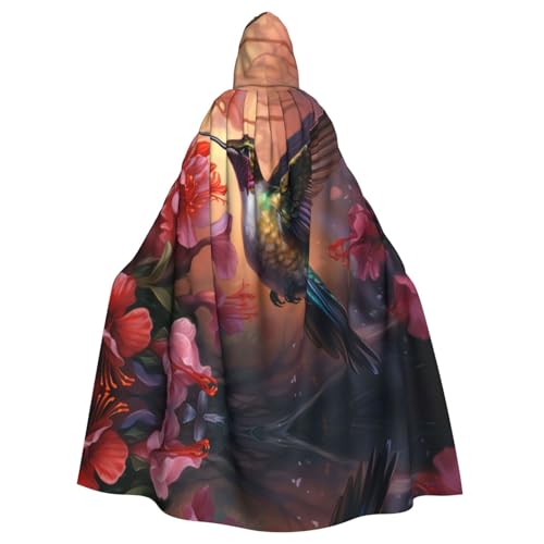 EUIYCBA Kolibri-Kapuzenumhang mit Kapuze – Herren-Bademantel mit Kapuze, Cosplay-Kostüm, Schwarz EUIYCBA Kolibri-Kapuzenumhang mit Kapuze – Herren-Bademantel mit Kapuze, Cosplay-Kostüm, Schwarz von EUIYCBA