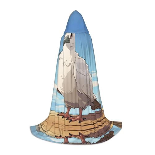 EUIYCBA Niedlicher Taubenumhang mit Kapuze für Halloween, Zauberer-Tunika, Kapuzenmantel, Halloween-Umhang, Cosplay-Kostüme EUIYCBA Niedlicher Taubenumhang mit Kapuze für Halloween, Zauberer-Tunika, Kapuzenmantel, Halloween-Umhang, Cosplay-Kostüme von EUIYCBA